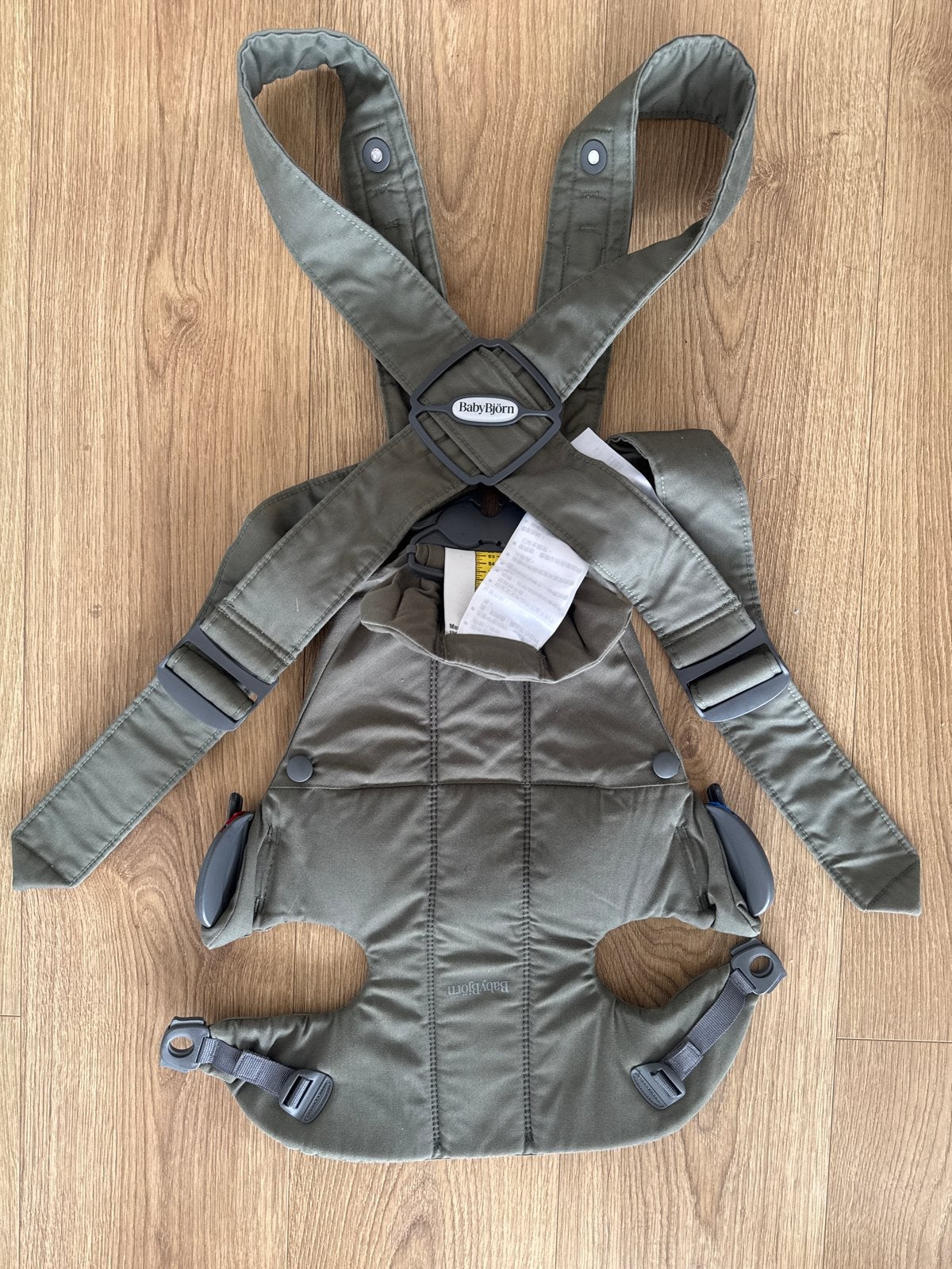 BabyBjörn Draagzak - Comfortabel en Veilig, Ophalen, Gebruikt, Buik of Rug, Baby Björn