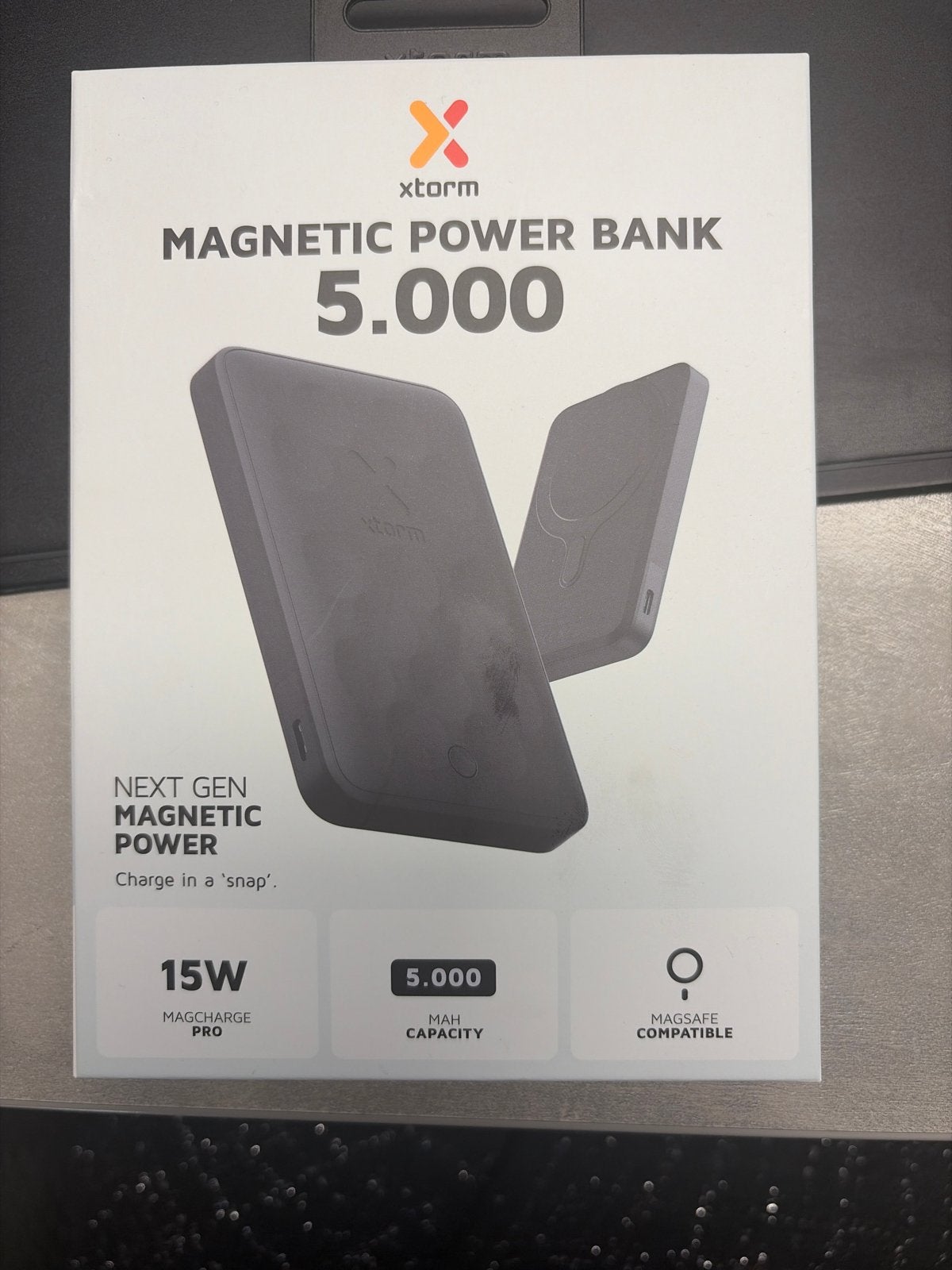 Xtorm Magnetic Power Bank 5.000 mAh - MagSafe Compatibel, Ophalen of Verzenden, Nieuw