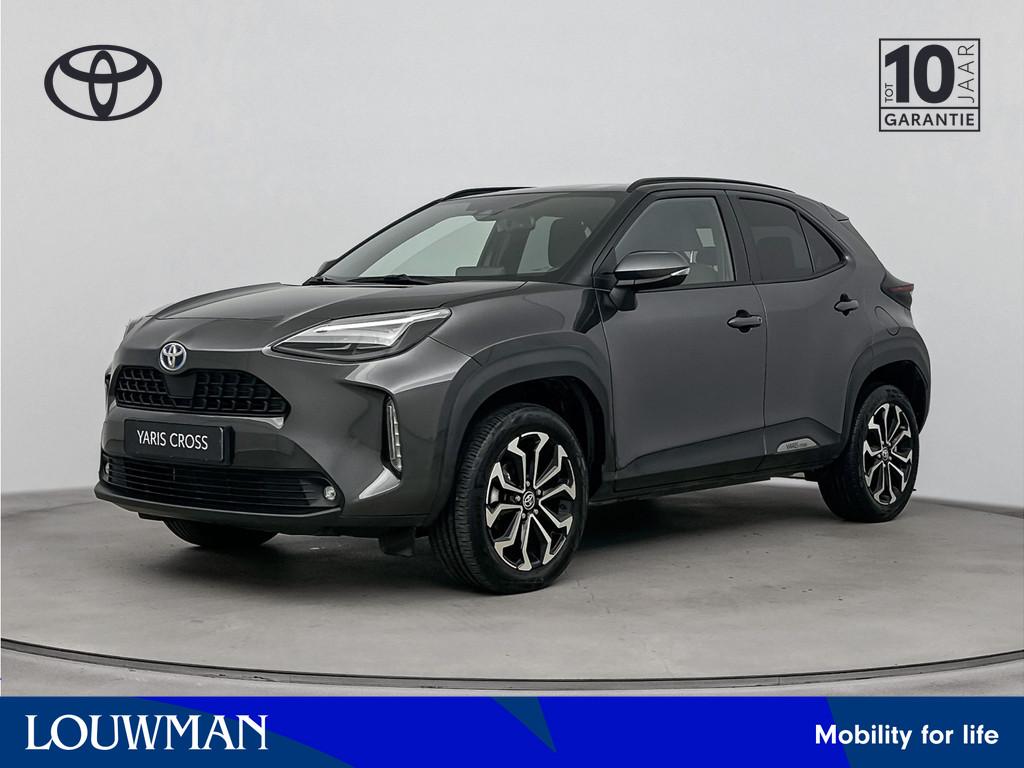 Toyota Yaris Cross AWD 1.5 Hybrid Dynamic Navigatie | Carpla, Auto's, Toyota, 12 maanden, Stof, Gebruikt, Zwart