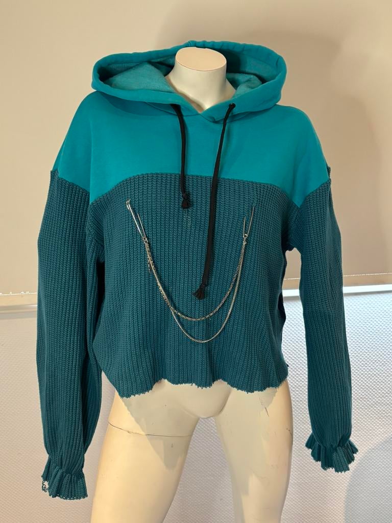 10a hoodie maat s, Blauw, ., Ophalen of Verzenden, Zo goed als nieuw