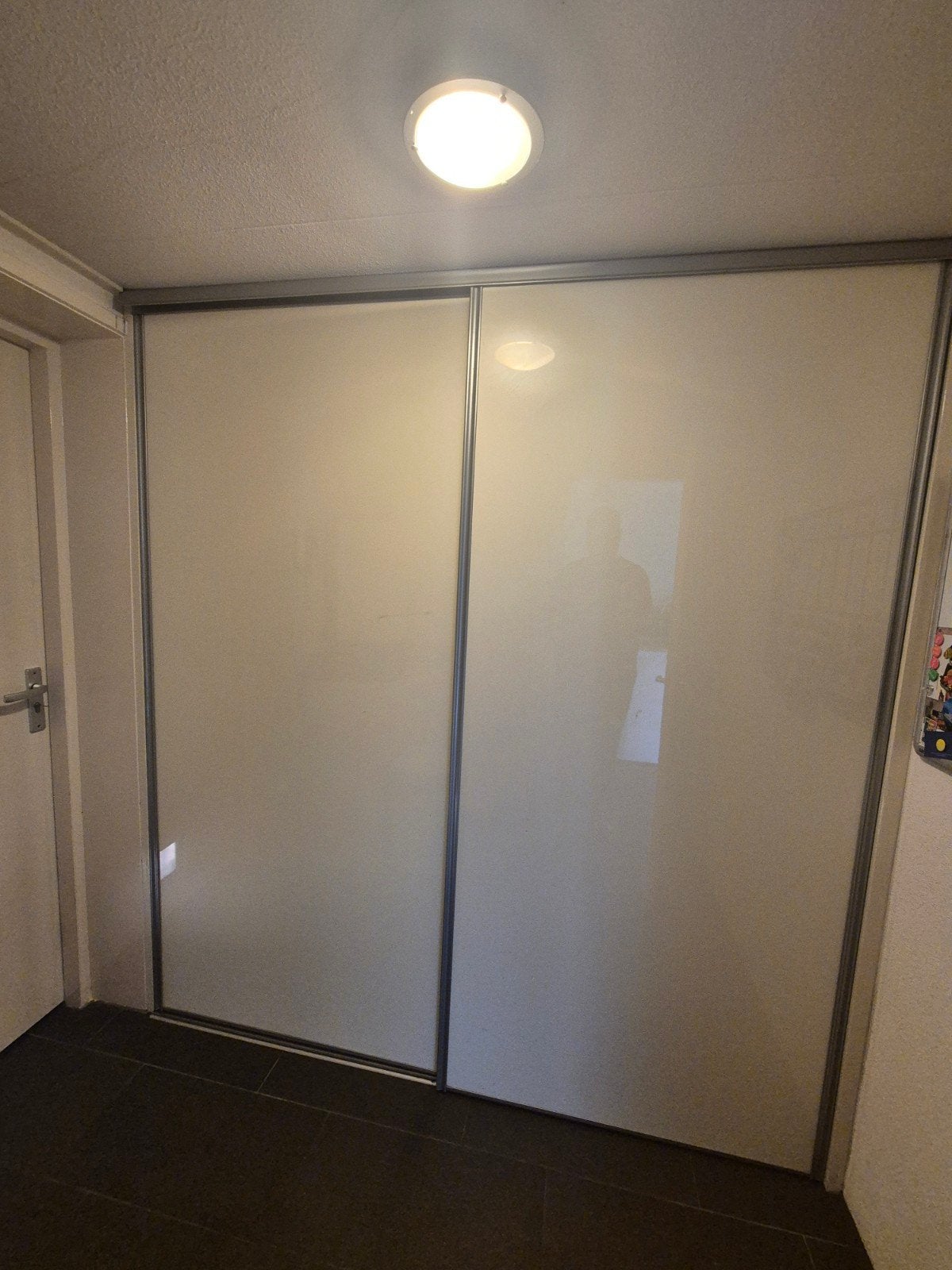 Schuifwand systeem. 2 deuren., Ophalen, 200 cm of meer, 75 cm of meer, Meerdere deuren
