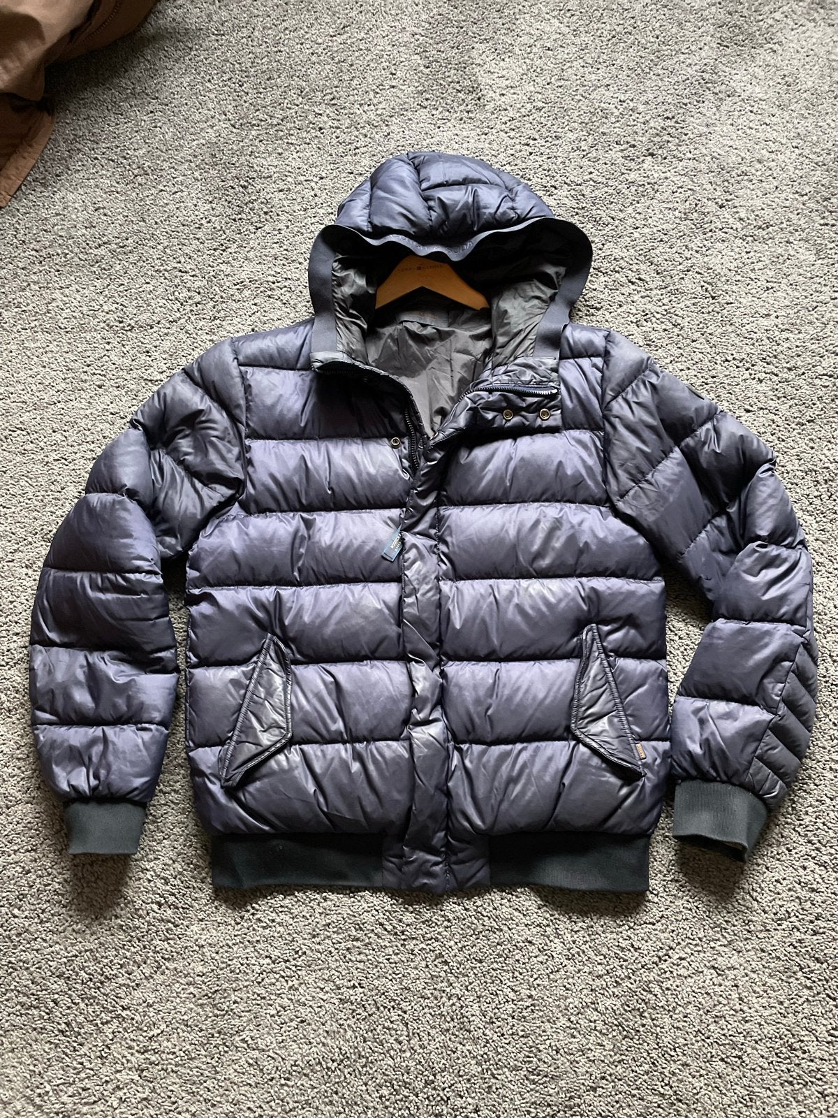 Scotch & Soda Amsterdam winterjack - Marine - Maat L, Kleding | Heren, Ophalen of Verzenden, Gedragen, Maat 52/54 (L), Blauw