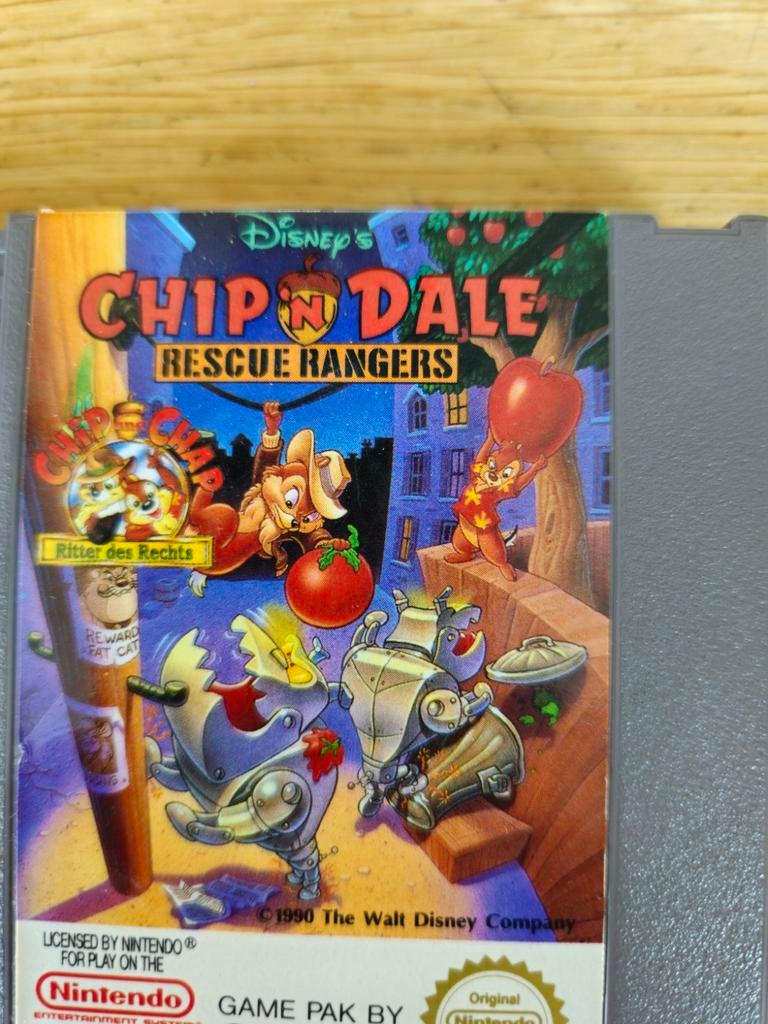 Nintendo. Chip 'n Dale Rescue Rangers - Nintendo NES (PAL), Spelcomputers en Games, Gebruikt, 2 spelers, Eén computer, Ophalen of Verzenden