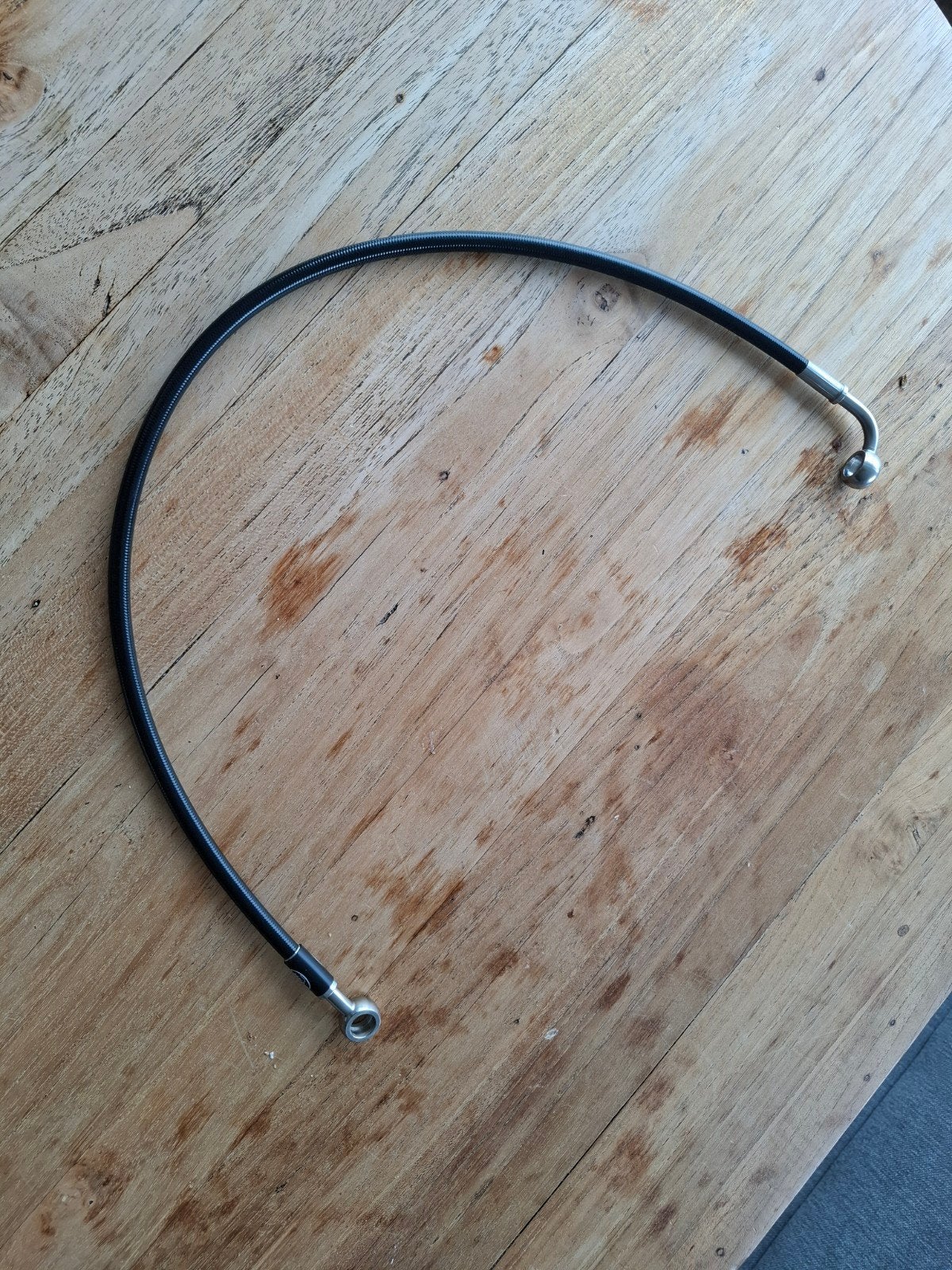 RVS remleiding 50cm 2x banjo, Ophalen