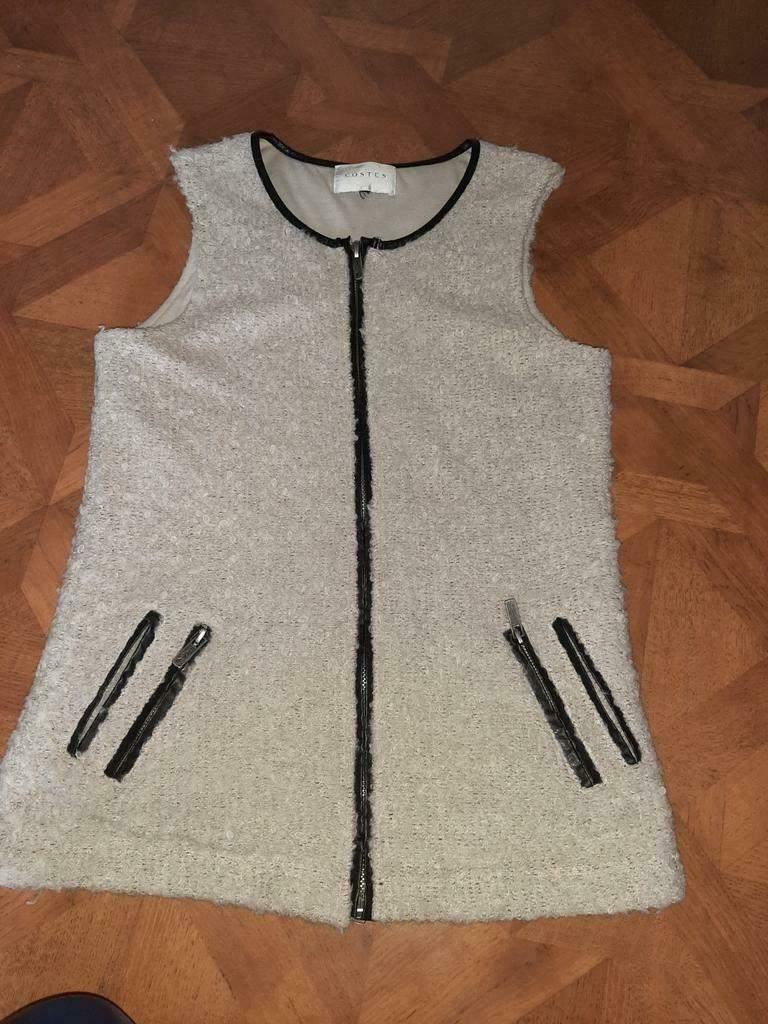 Costes Bodywarmer lammy gilet maat S, Beige, Ophalen of Verzenden, Zo goed als nieuw, Costes