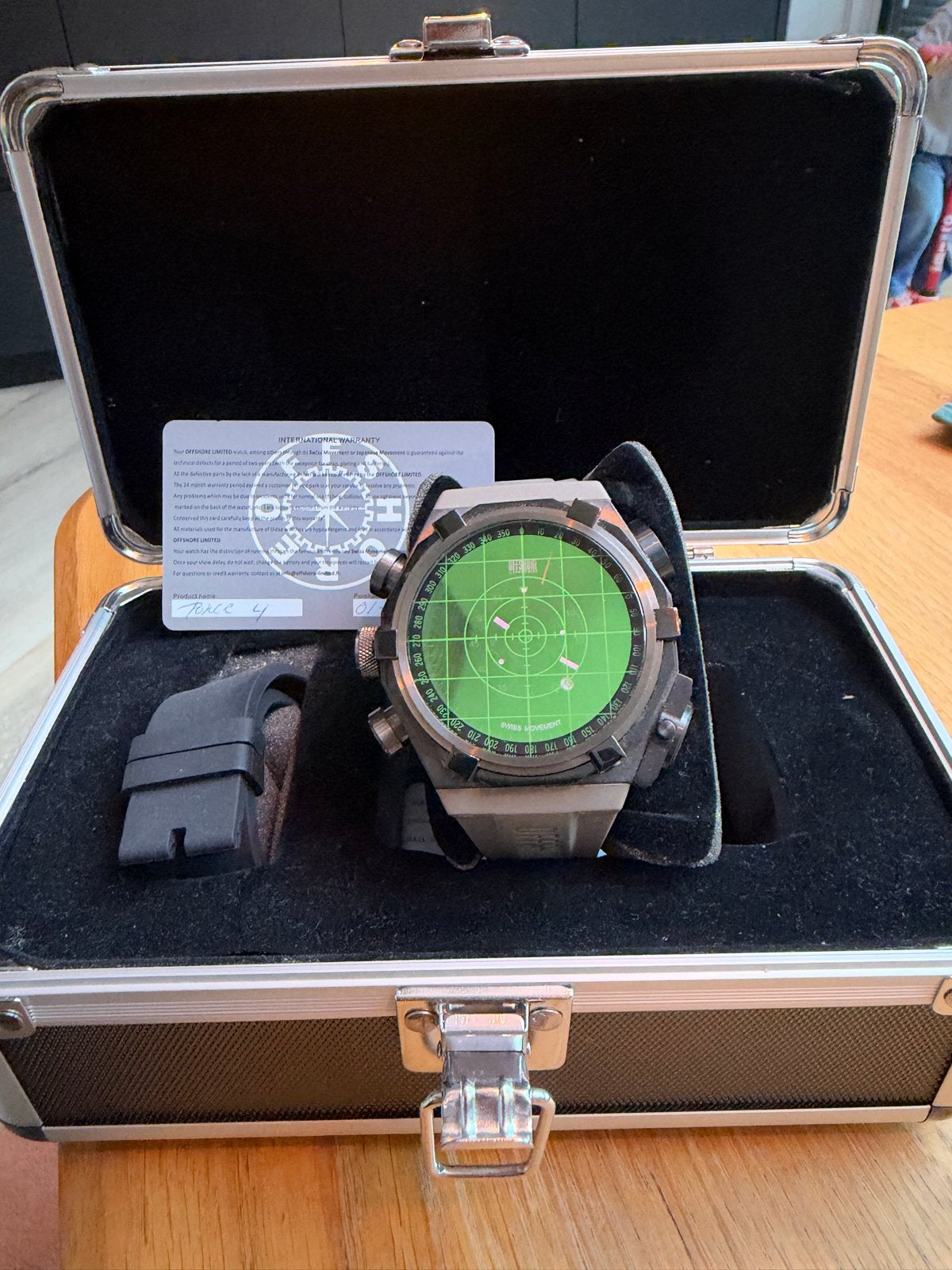Offshore Limited Force 4 Horloge - Batterij leeg, Overige merken, Gebruikt, Staal, Polshorloge