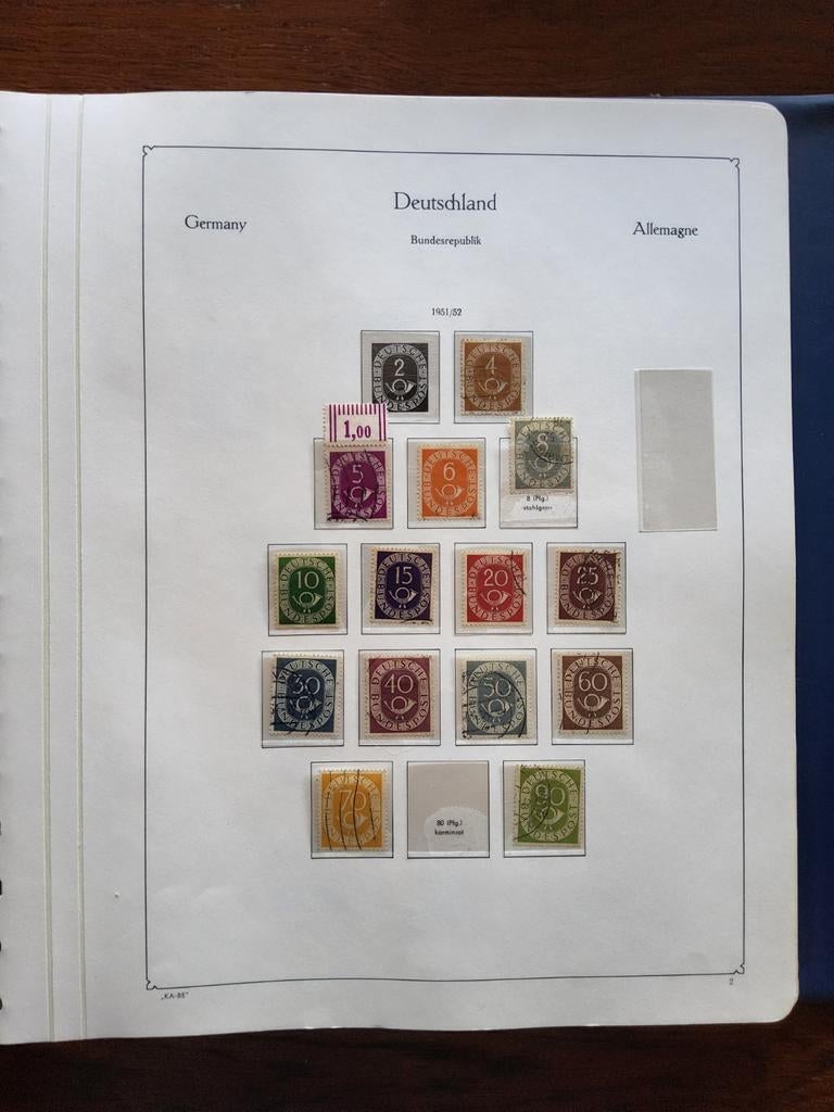 Kabe Album Duitsland 1949-1968, Postzegels en Munten, Ophalen of Verzenden, Buitenland