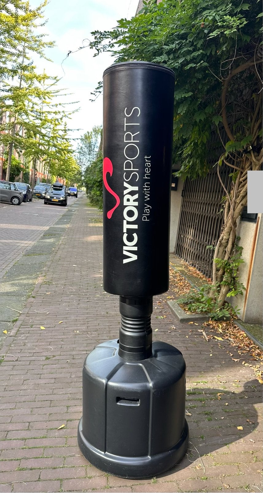 Boksbal op standaard, Ophalen, Zo goed als nieuw, Boksbal