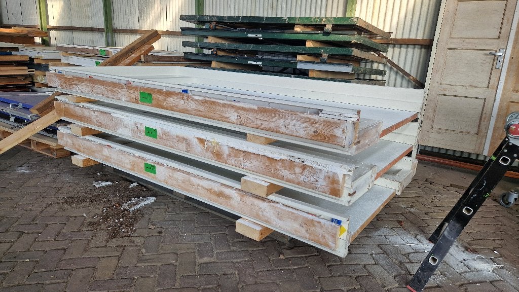 Binnendeur + kozijn deurkozijn deur zij- bovenlicht ( 266 ), Ophalen, 120 cm of meer, Binnendeur, Zo goed als nieuw