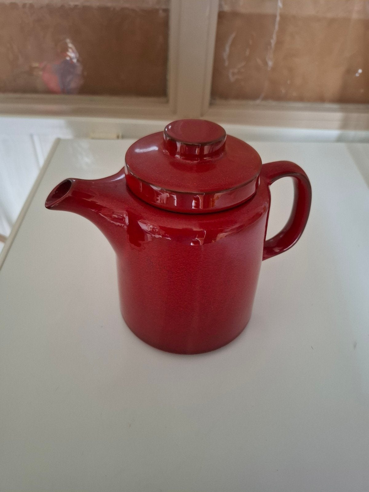 Vintage Melitta Ceracron Koffiekan - Rood Jaren '70, Antiek en Kunst, Ophalen of Verzenden