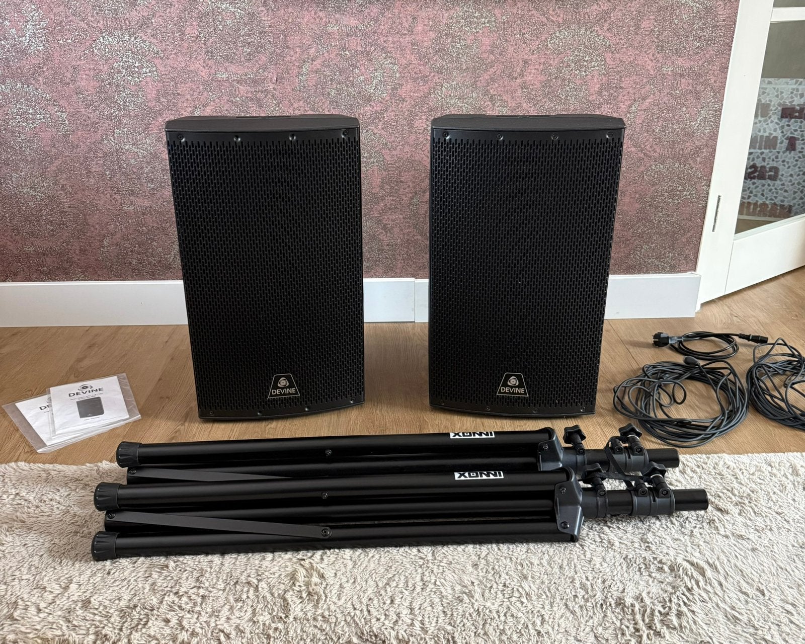 Devine Onyx 12A Luidsprekers 2 Stuks | 12 inch, Audio, Tv en Foto, Luidsprekers, Zo goed als nieuw, 120 watt of meer, Front, Rear of Stereo speakers