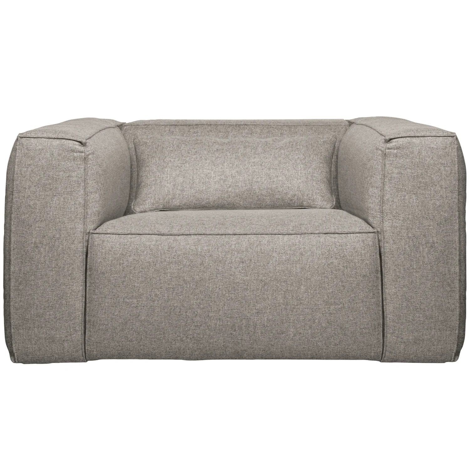 Fauteuil/Loveseat donkergrijs, Ophalen, Gebruikt, Industrieel/Modern/Scandinavisch, 75 tot 100 cm