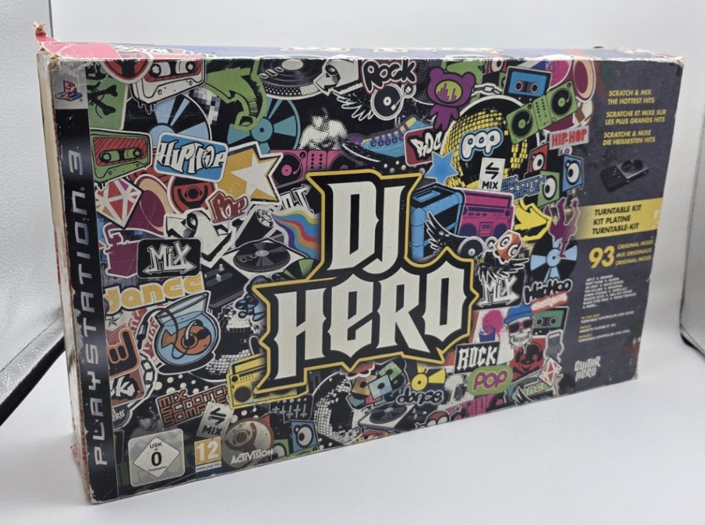 Dj Hero Draaitafelkit, Muziek, Verzenden, 1 speler, Zo goed als nieuw