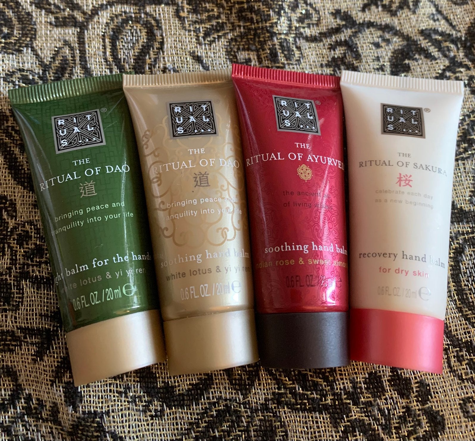 Rituals mini handbalm set, Sieraden, Tassen en Uiterlijk, Uiterlijk | Lichaamsverzorging, Ophalen of Verzenden, Nieuw, Bodylotion, Crème of Olie