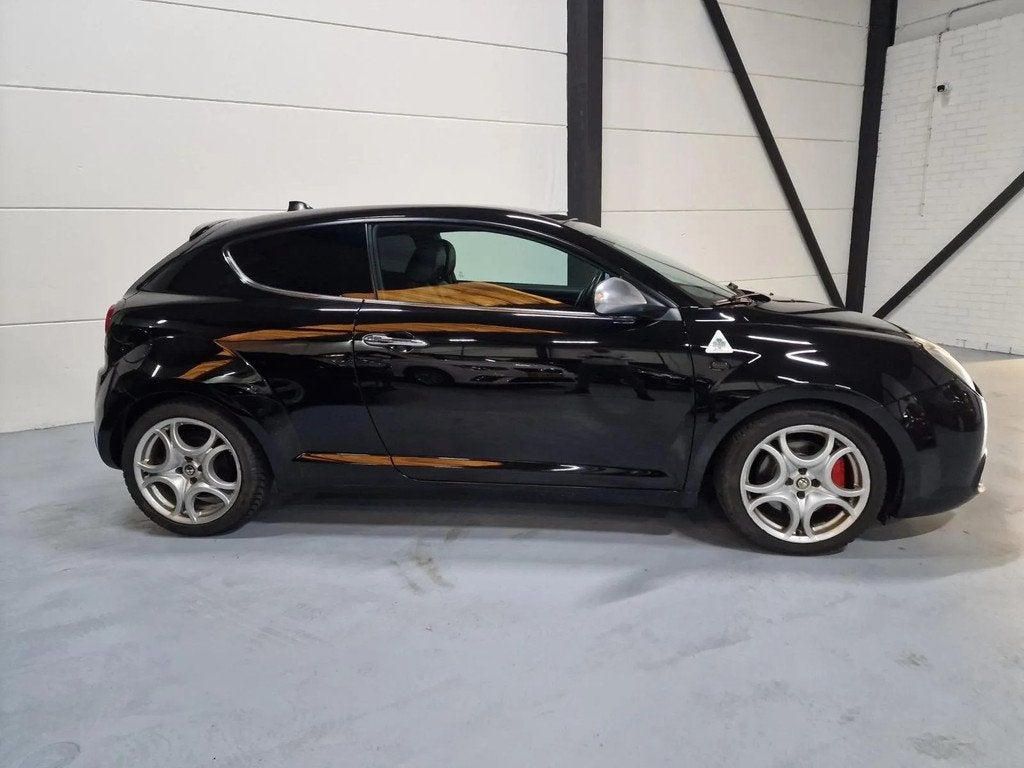 Alfa Romeo MiTo 1.4 T QV, 13 km/l, Euro 5, Gebruikt, Zwart