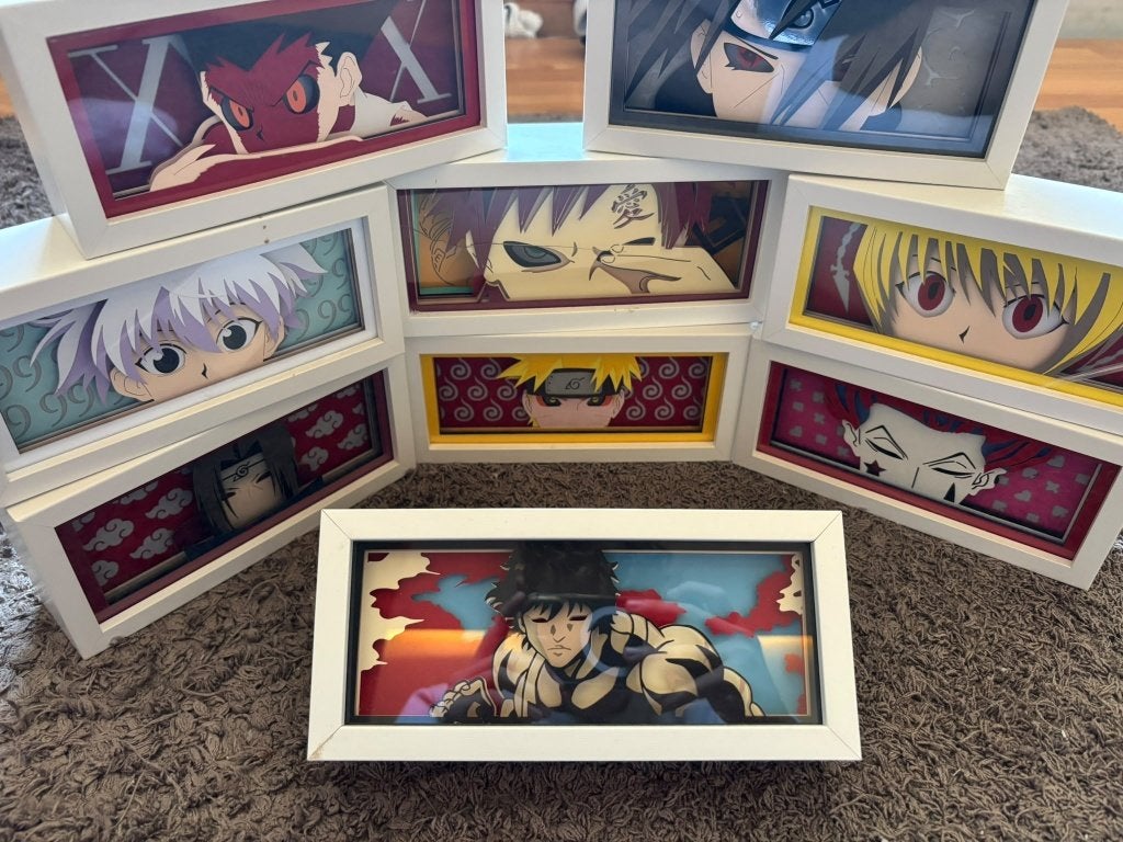 Anime lightbox Baki met afstandsbediening, Verzamelen, Ophalen of Verzenden, Zo goed als nieuw