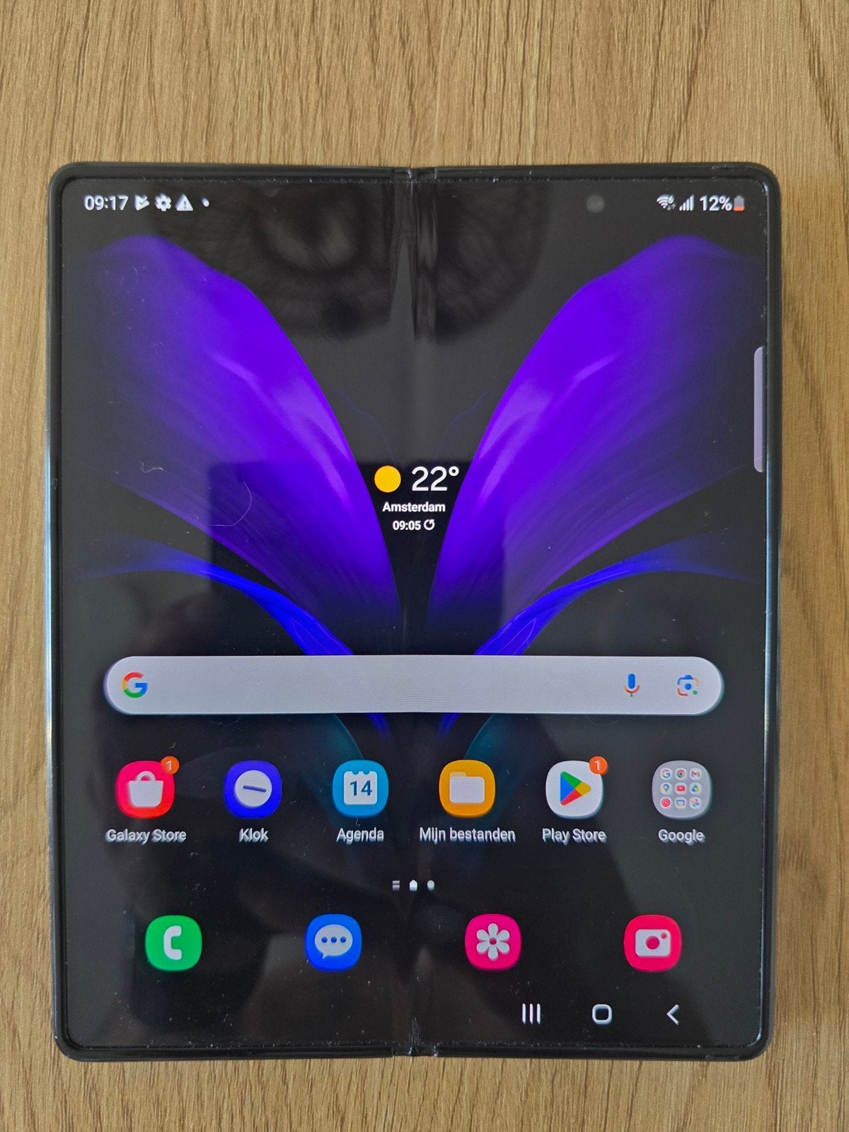Samsung Galaxy Z Fold2 5G - Gebruikt, Telecommunicatie, Mobiele telefoons | Samsung, Gebruikt, Zwart, Touchscreen, Ophalen of Verzenden