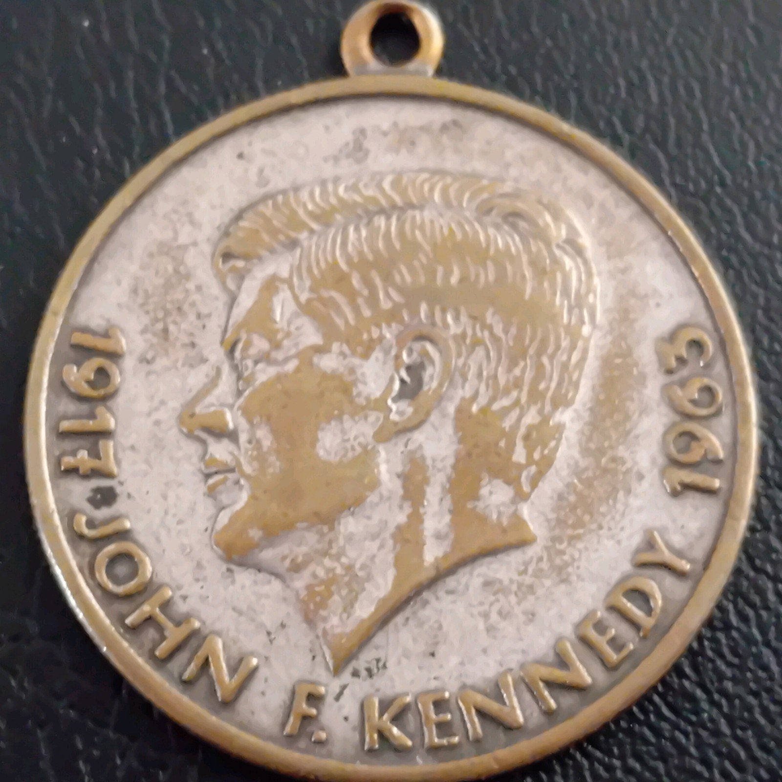 John F. Kennedy Herdenkingsmedaille - Presidentieel Zegel, Ophalen of Verzenden, Overige materialen