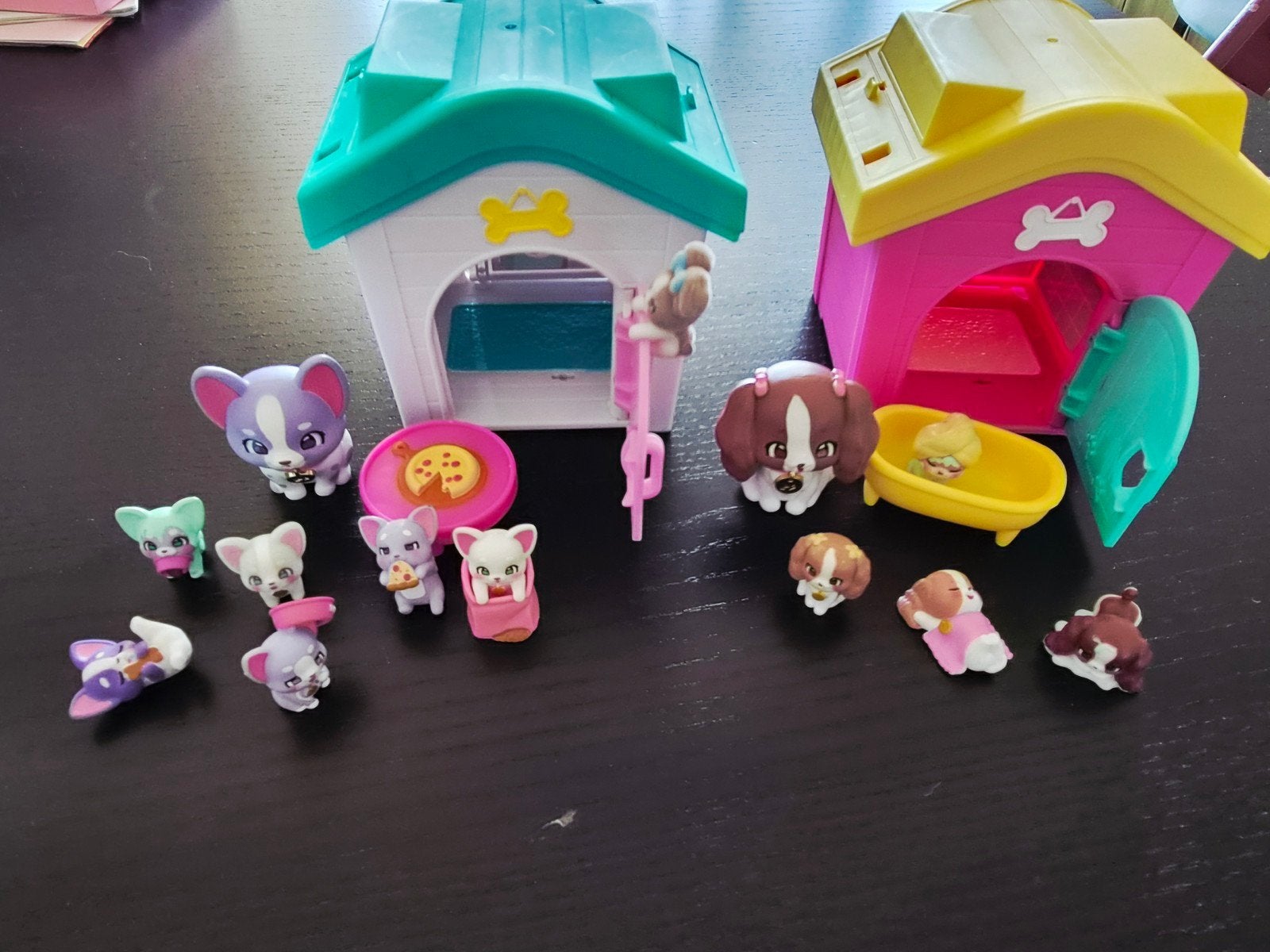 Puppy in My Pocket speelset met huisjes en figuren, Ophalen of Verzenden, Jongen of Meisje