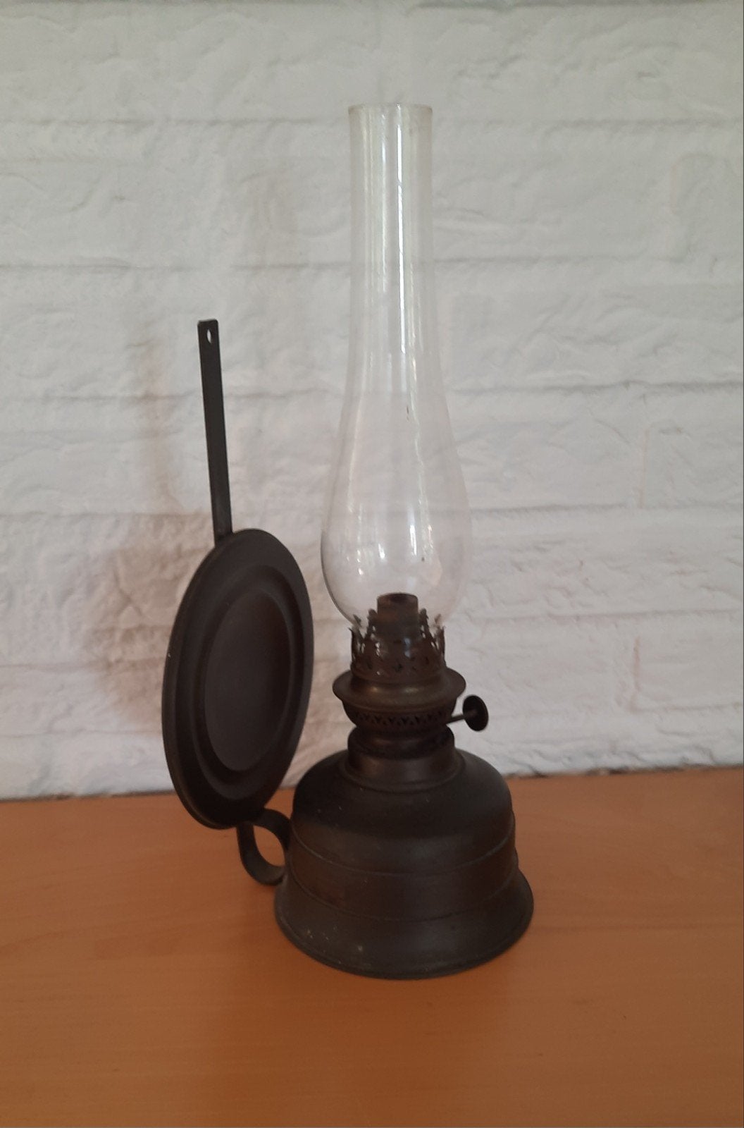 Olielamp, Ophalen