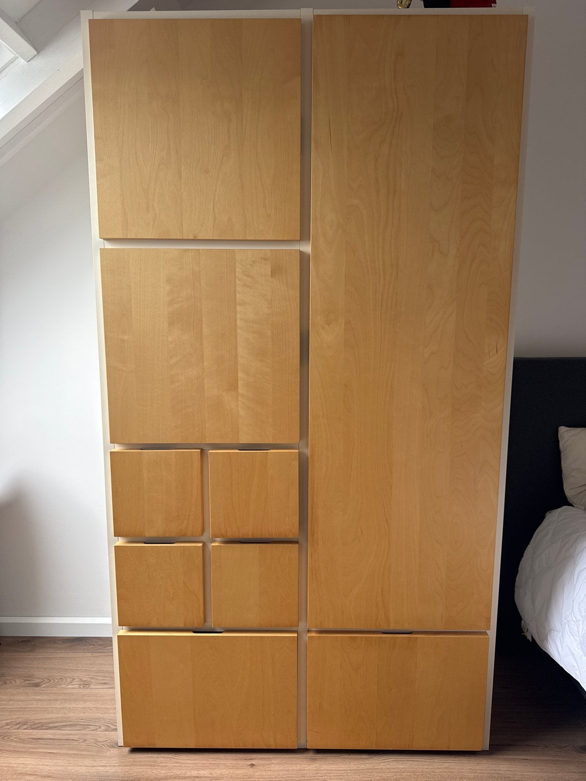 Ikea Kast met Laden en Hangruimte - 200x110 cm, Huis en Inrichting, Ophalen, Gebruikt, 100 tot 150 cm, 200 cm of meer