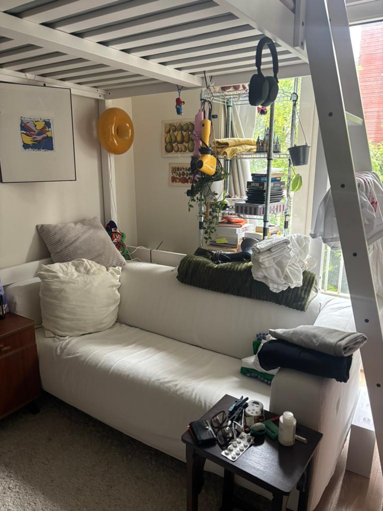 IKEA KLIPPAN BANK (incl. 3 hoezen: spijkerstof, grijs en wit, Ophalen of Verzenden, Zo goed als nieuw