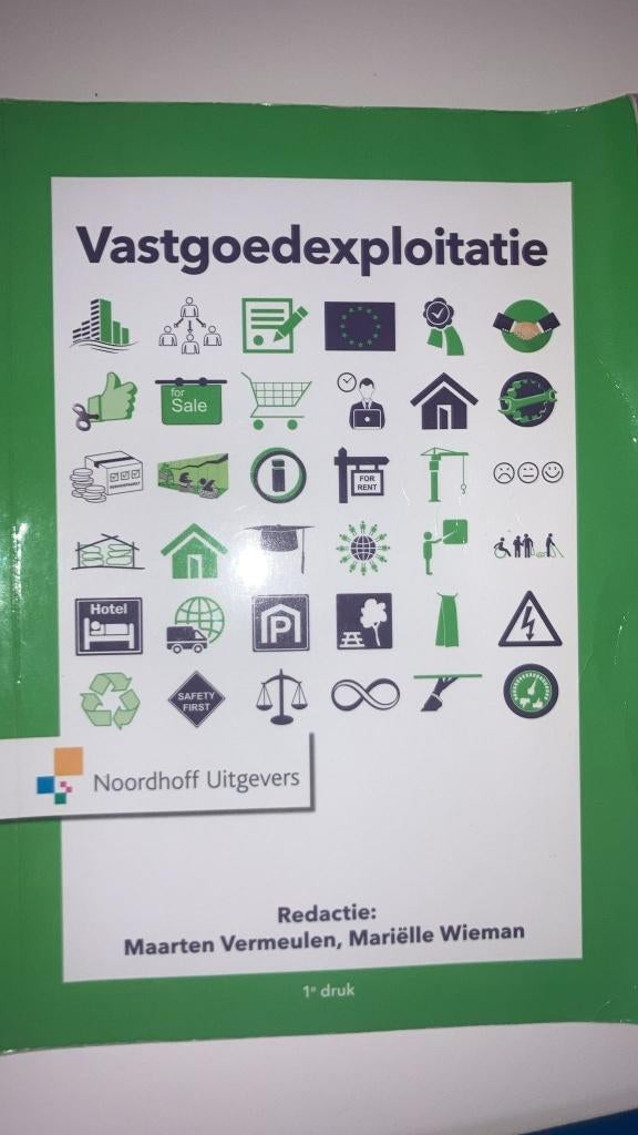 Vastgoedexploitatie 9789001832629, Boeken, Ophalen, Diverse auteurs, Management, Zo goed als nieuw
