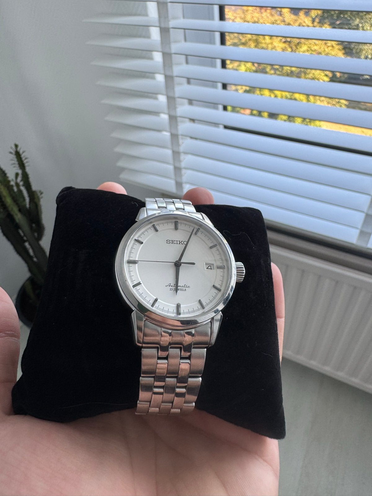 Seiko Presage SARX021 JDM – Box & Papers Excellent Condition, Seiko, Staal, Polshorloge, Ophalen of Verzenden