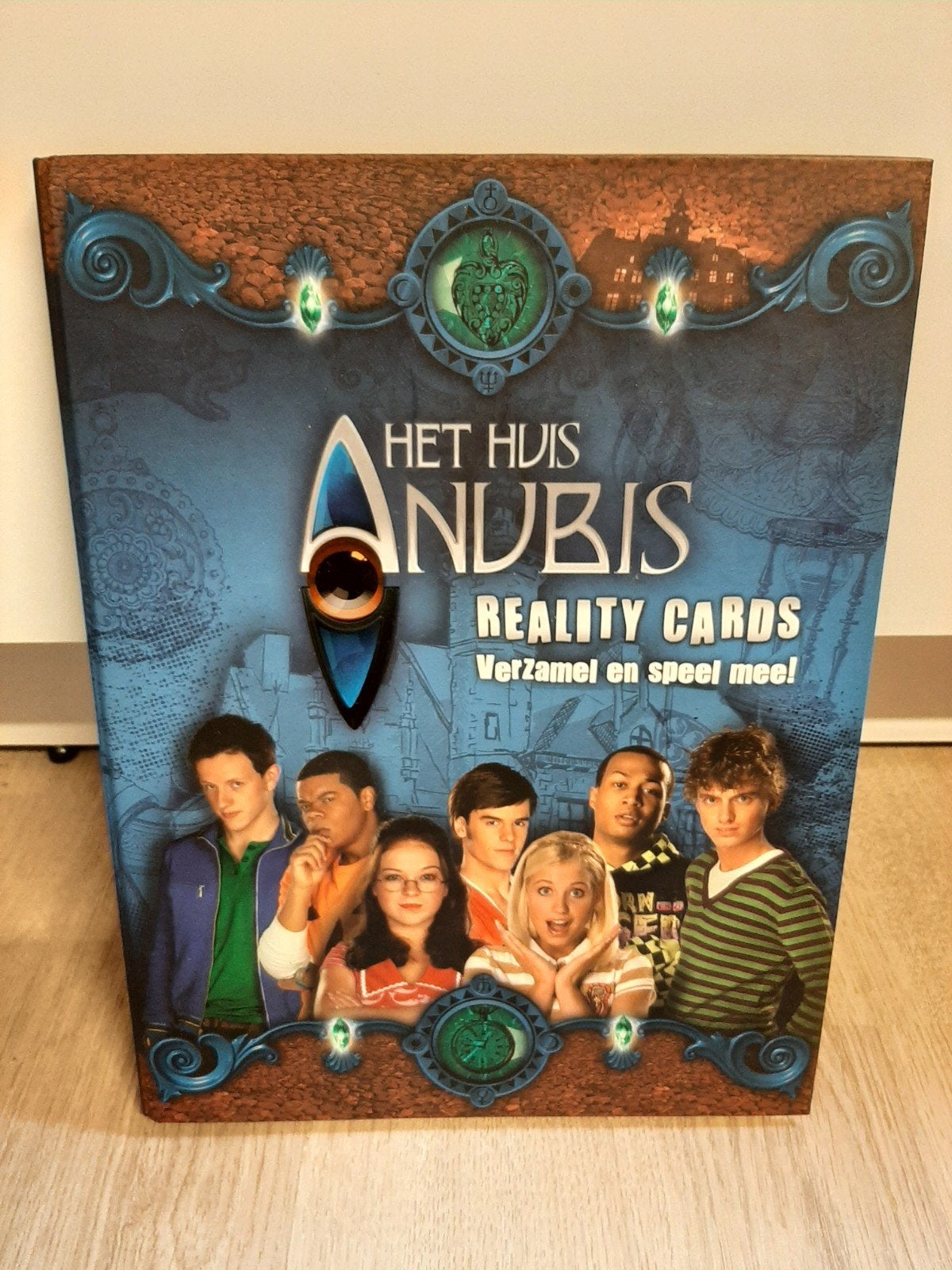 Het huis Anubis reality cards verzamelmap, Ophalen of Verzenden