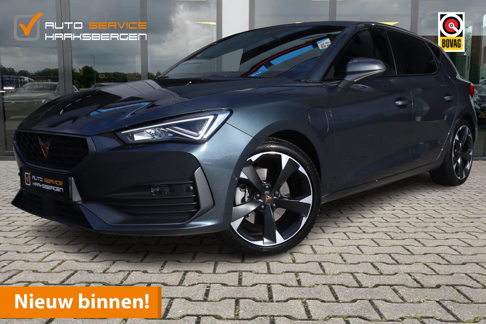 CUPRA Leon 1.4 e-Hybrid Business | ACC | Camera | Sfeerverli, Auto's, Gebruikt, Zwart, 4 cilinders, Leon