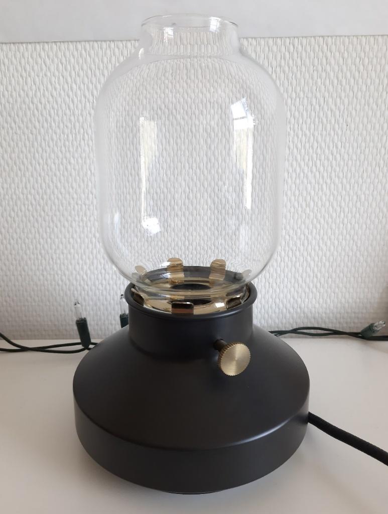 IKEA TÄRNABY Table lamp, Huis en Inrichting, Ophalen, Zo goed als nieuw, Glas, Kerosene