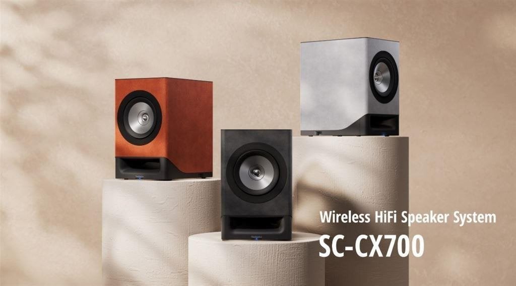 Technics SC-CX700 Streaming Luidsprekersysteem, Audio, Tv en Foto, Luidsprekers, Nieuw, 120 watt of meer, Front, Rear of Stereo speakers