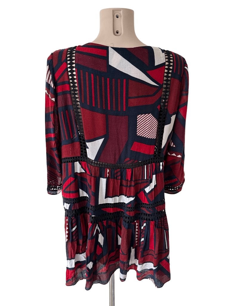 Ba&sh jurk M, Kleding | Dames, Maat 38/40 (M), Blauw, Ophalen of Verzenden, Zo goed als nieuw