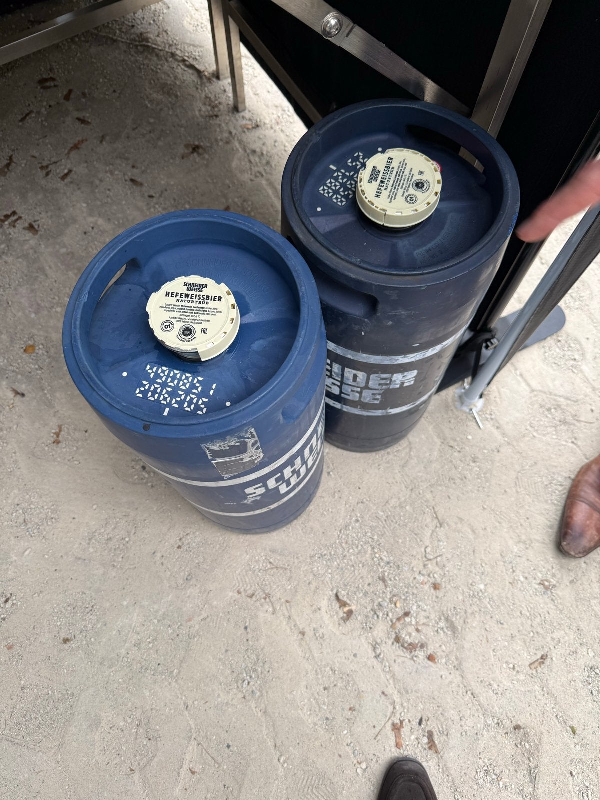 2 Fusten Schneider Weisse Hefeweissbier Natürtrüb, Verzamelen, Ophalen