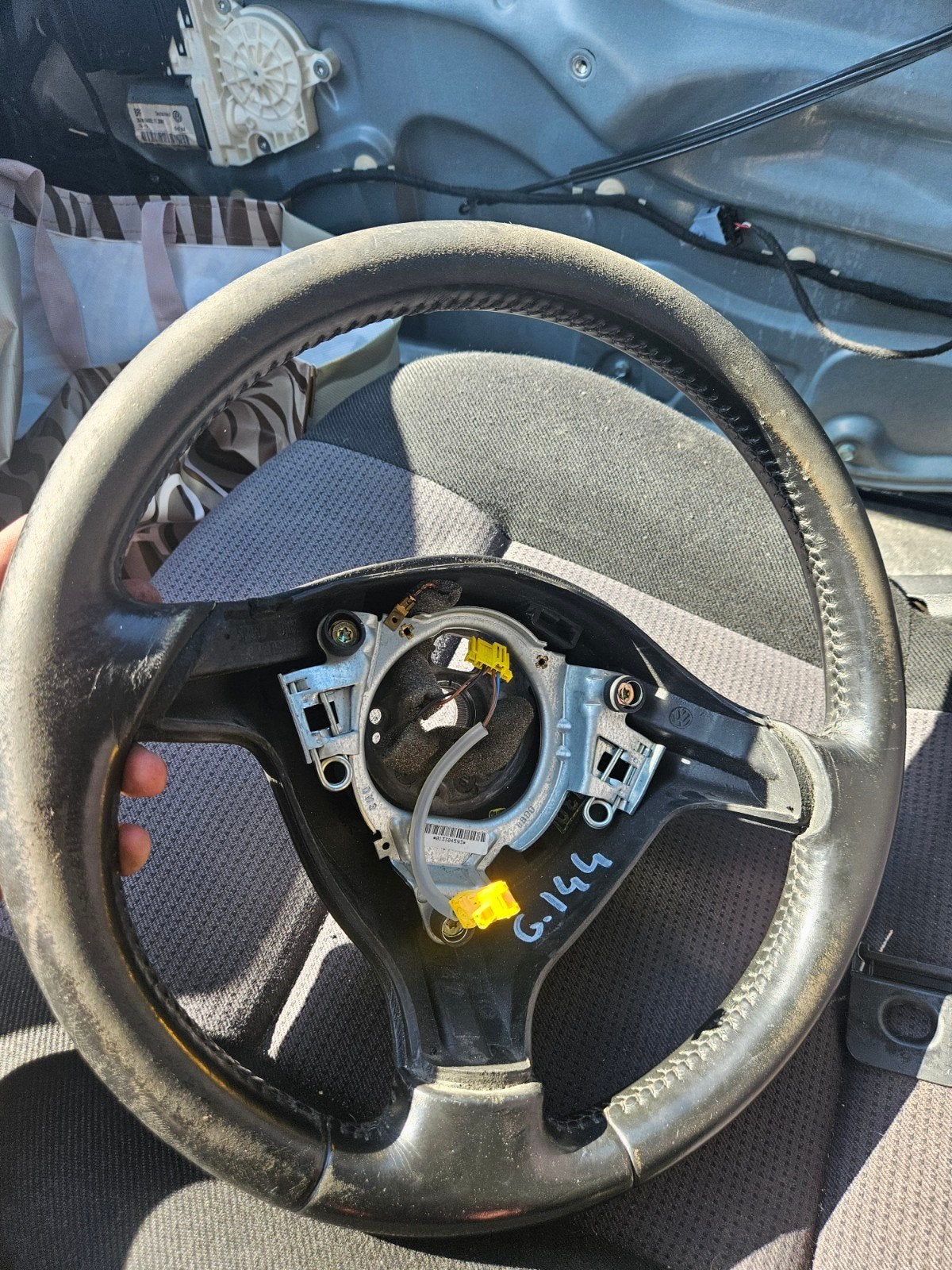 Golf 4 GTI Stuur met gebruiksporen en defect pootje, Ophalen of Verzenden