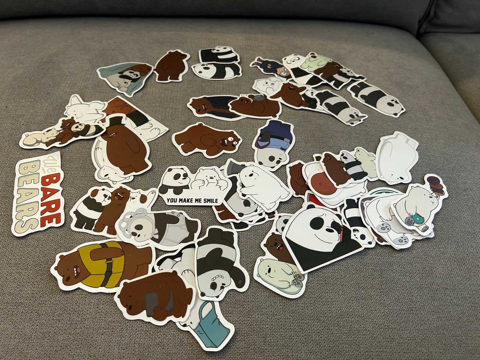 We Bare Bears stickers - Nieuw, Ophalen of Verzenden, Nieuw, Strip of Tekenfilm