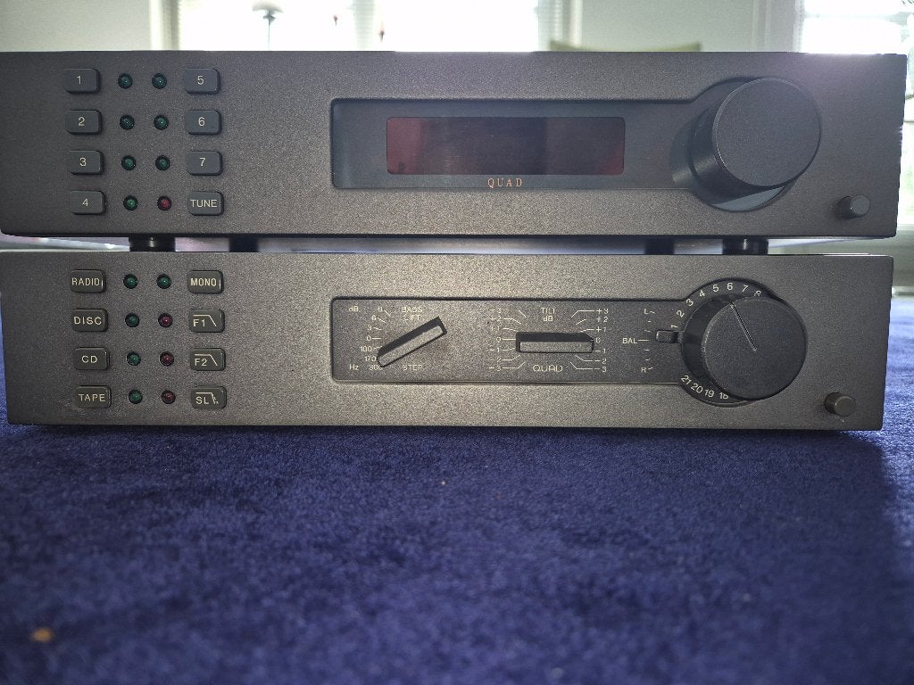 Te koop Quad FM4 en 34, Audio, Tv en Foto, Ophalen of Verzenden, Gebruikt, Tuner of Radio, Overige merken