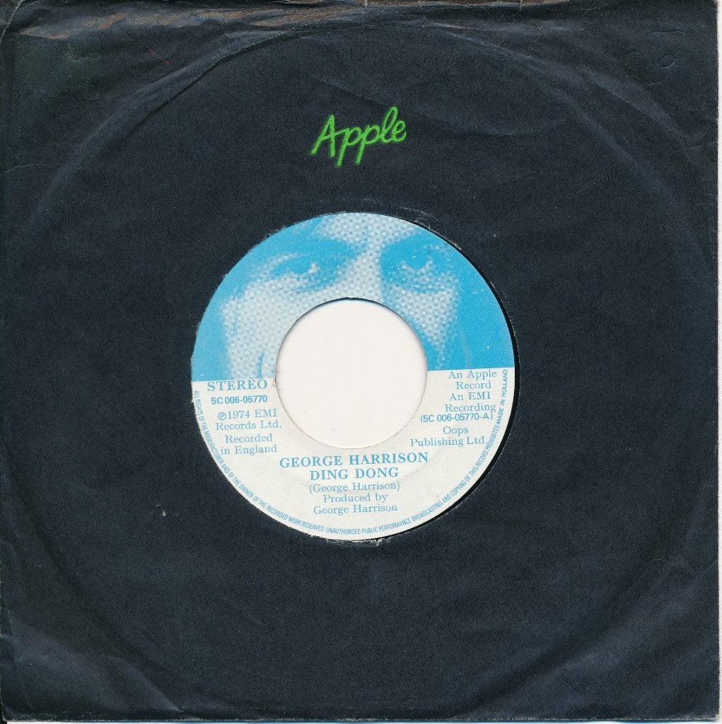 784 George Harrison - Ding dong (1974), Ophalen of Verzenden, Gebruikt, 7 inch, Pop
