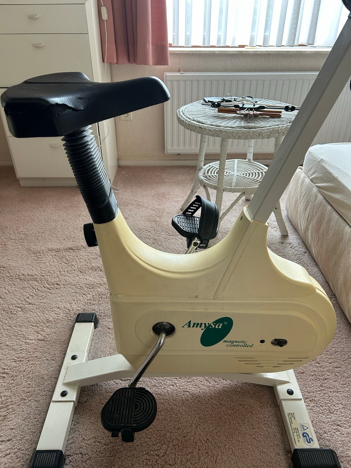 Hometrainer Amysa - Magnetic Controlled, Ophalen, Gebruikt, Metaal, Benen