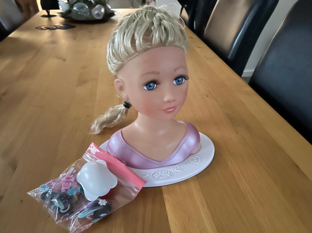 Kaphoofd Baby Born, Verzenden, Zo goed als nieuw, Babypop