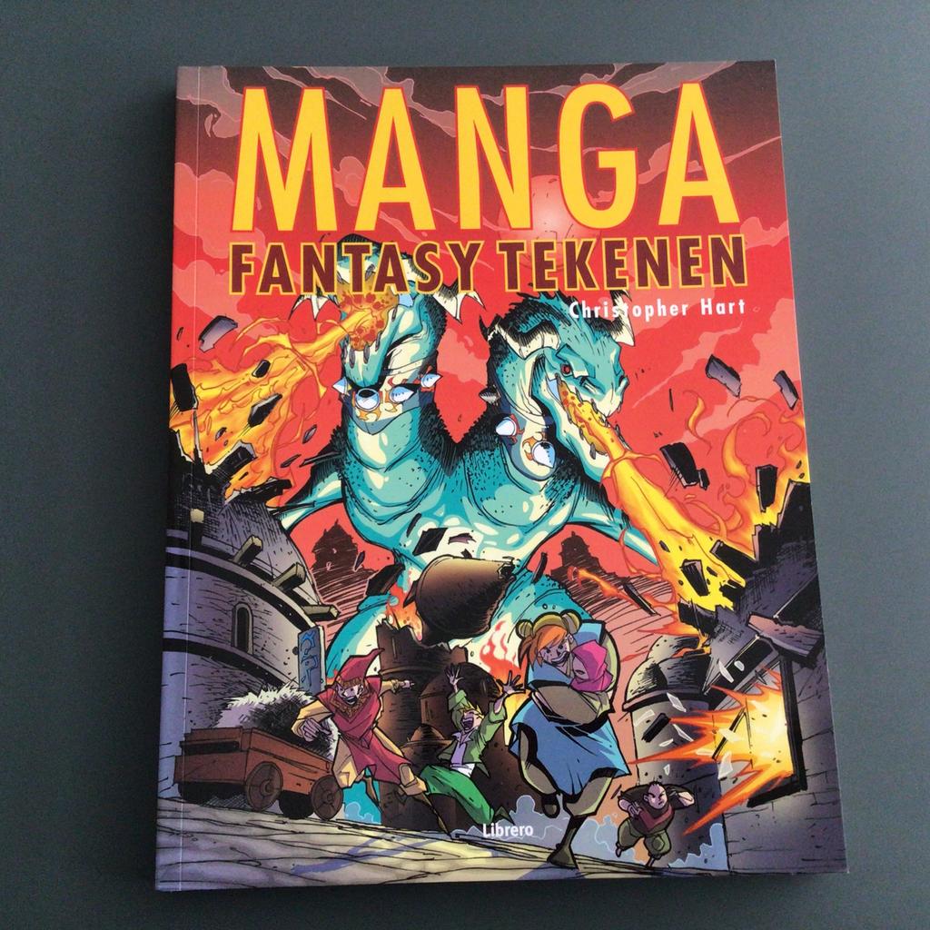 Christopher Hart - Manga fantasyfiguren tekenen, Ch. Hart, Ophalen of Verzenden, Zo goed als nieuw, Tekenen en Schilderen