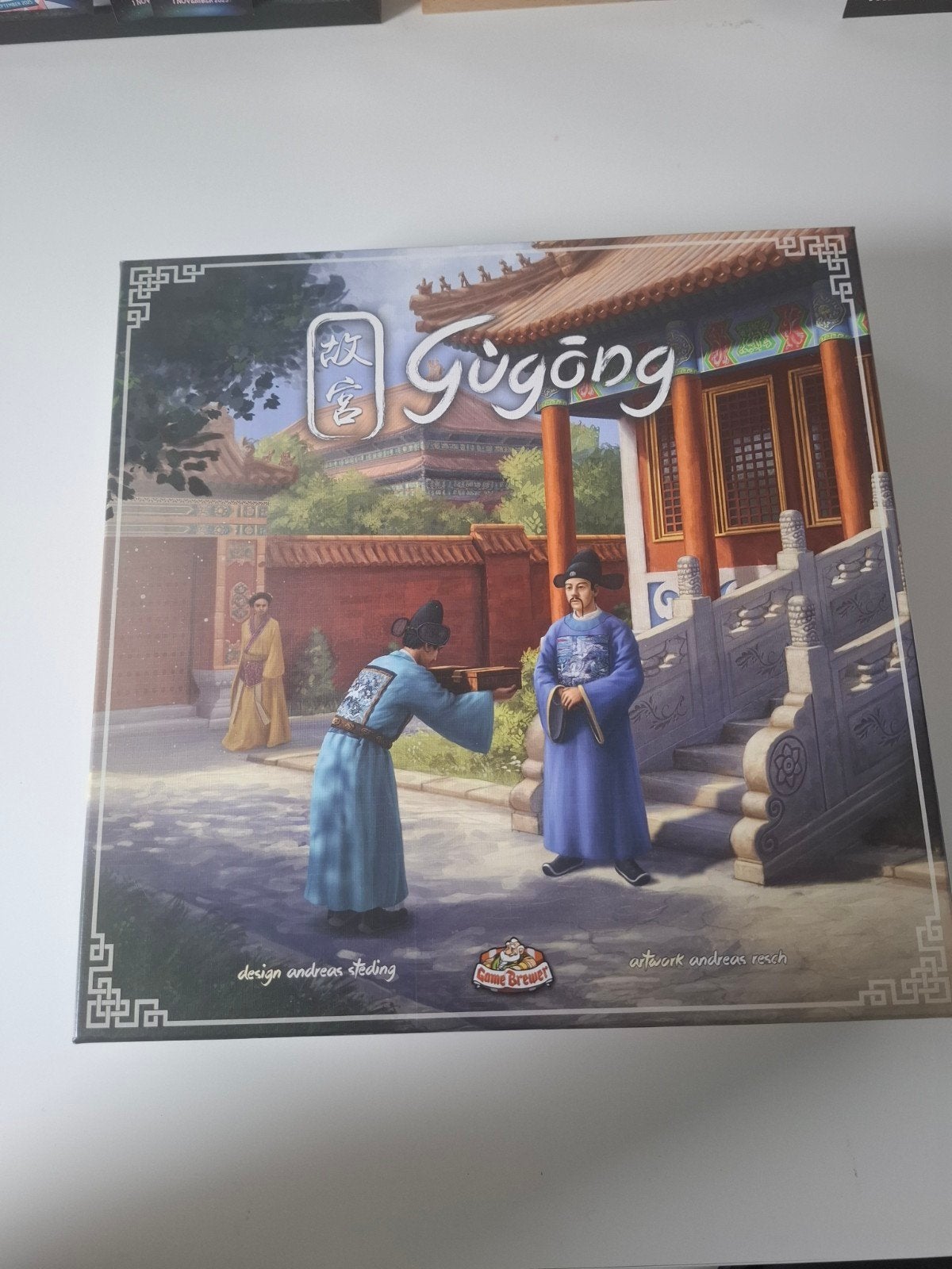 Gugong - ongespeeld, Een of twee spelers, Ophalen of Verzenden, Zo goed als nieuw, Game Brewer