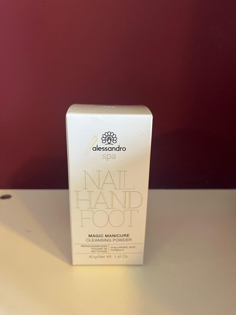 Alessandro Magic Manicure cleansing powder, Ophalen of Verzenden, Nieuw, Overige typen