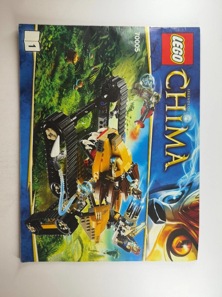LEGO LEGENDS OF CHIMA 70005 (Instructions) Laval's Royal, Gebruikt, Overige thema's, Lego, Overige typen