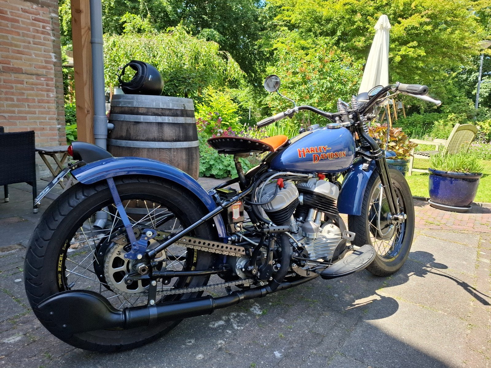 Harley-Davidson WL750 1950 Race-Bobber