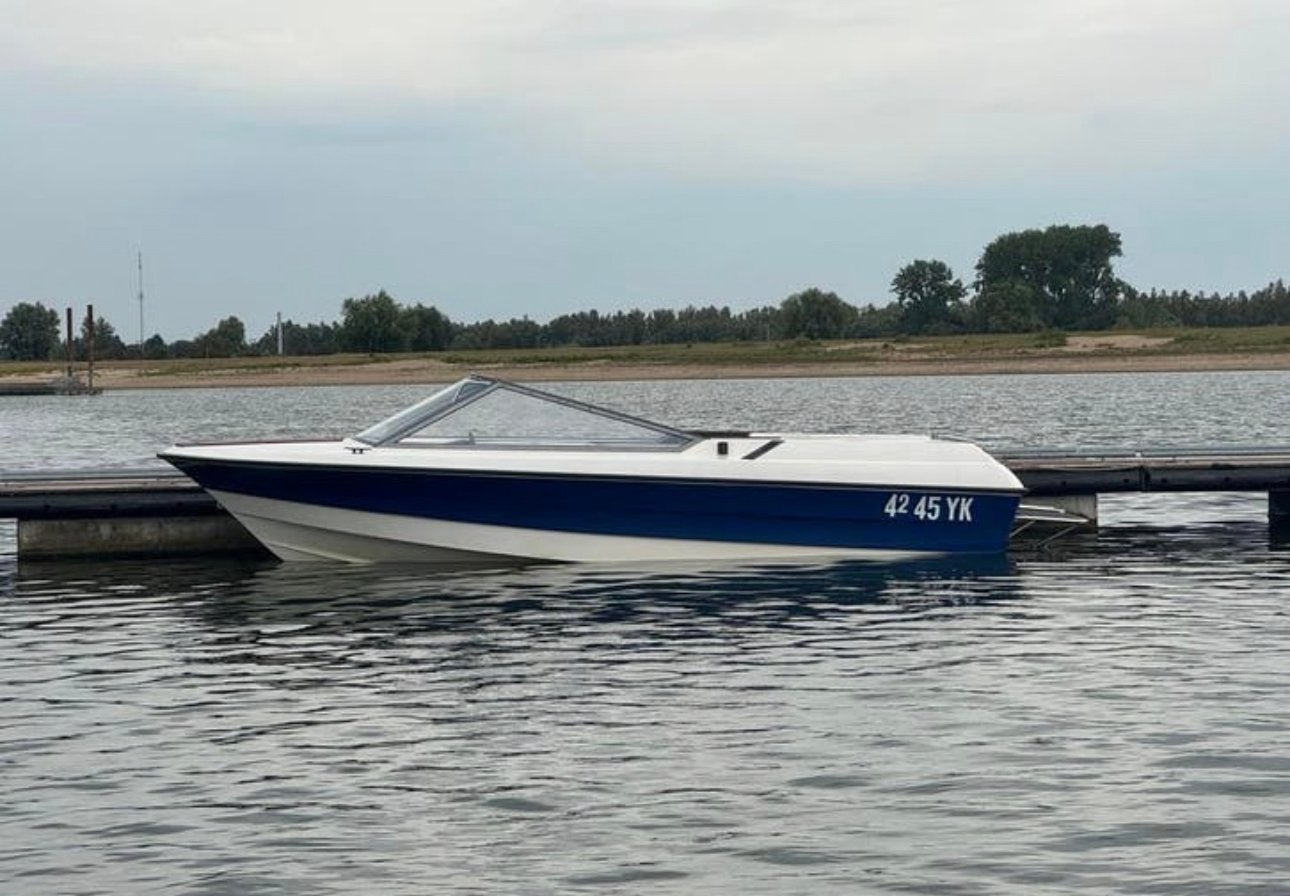Draco speedboot met Mercruiser 485 (185pk)+trailer-opknapper, Binnenboordmotor, Trailer, Zo goed als nieuw, Speedboot