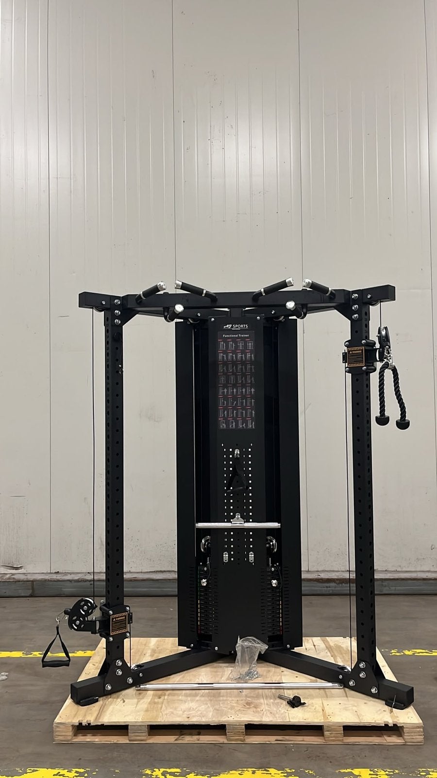 Multifunctionele Krachttrainer - Compleet Home Gym Systeem, Ophalen, Krachtstation, Metaal, Armen