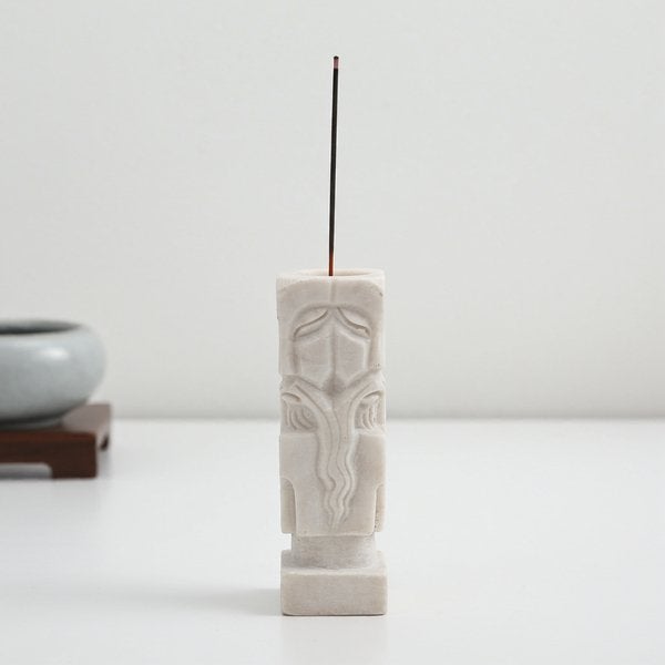 Vintage Chinese Zeepsteen Toren – Handgesneden Wierook, Ophalen of Verzenden