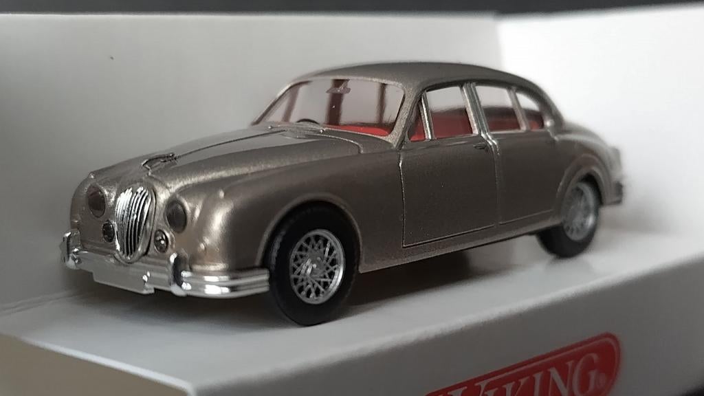 Jaguar Mk2 Saloon 1:87 H0 Wiking Pol, Auto, Wiking, Nieuw, Wiking@wiking.de