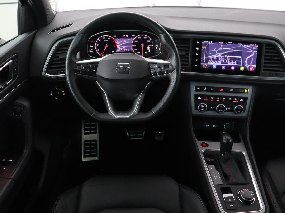 SEAT Ateca 1.5 TSI FR Intense | Leder | Trekhaak | Stoelverw, Auto's, Seat, 4 cilinders, 150 pk, Ateca, Bedrijf